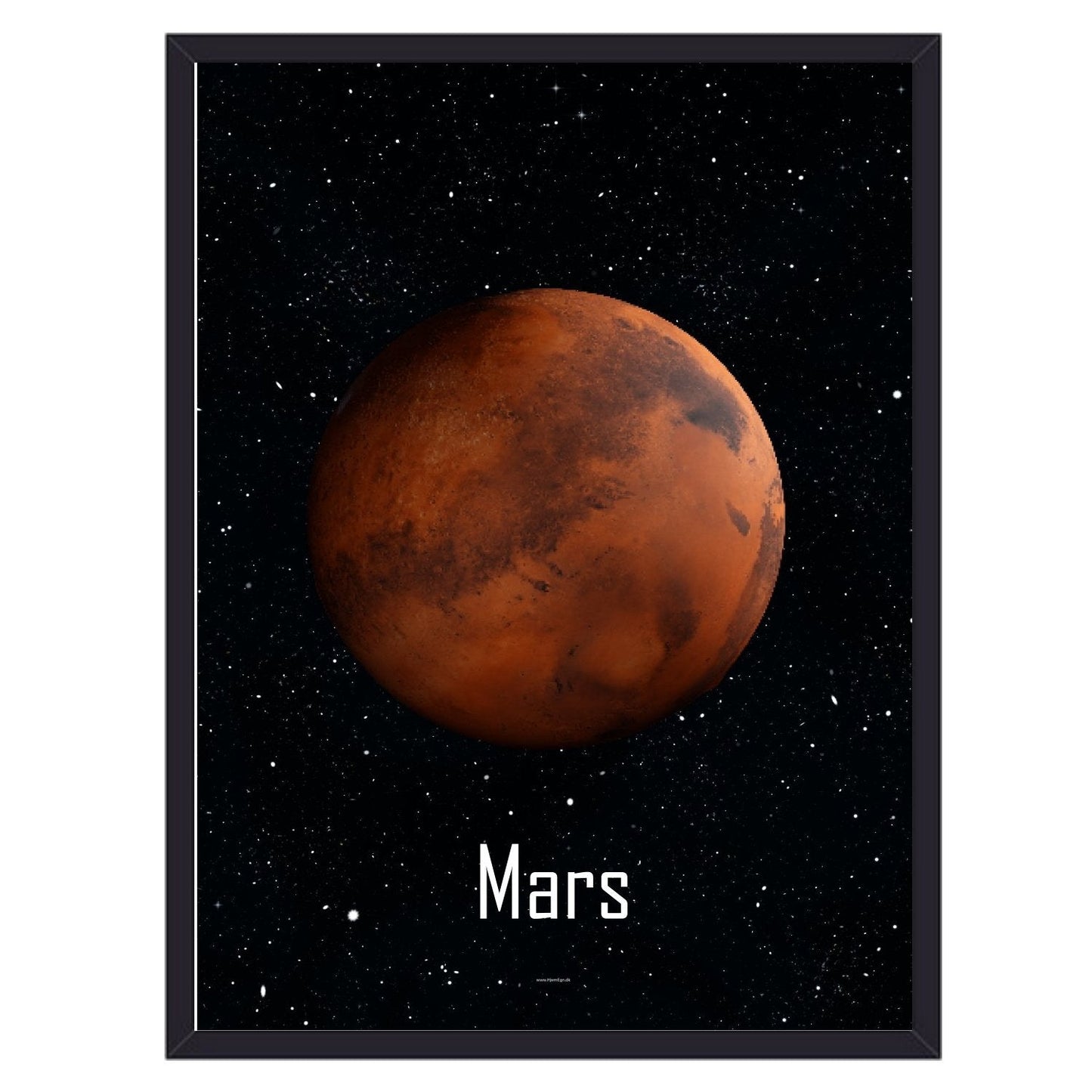 Mars Planet Poster